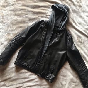 Express leather jacket